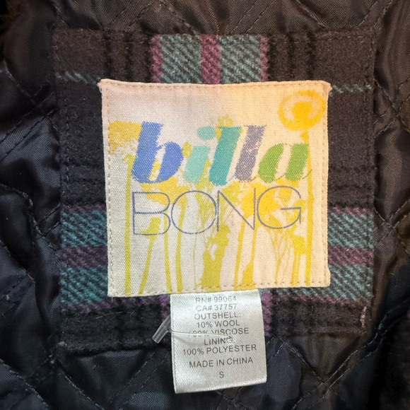 Billabong Coat, Size S - Picture 5 of 6